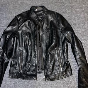 Leather jacket